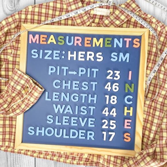 Altar’d State Plaid Flannel Shirt Women’s S Cropped Relaxed Boyfriend Fit NWOT - Picture 7 of 9